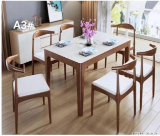 T08高级长方桌，胡桃色  1.35米带炉一桌四椅650元，现货11套。 - 林芝28生活网 linzhi.28life.com